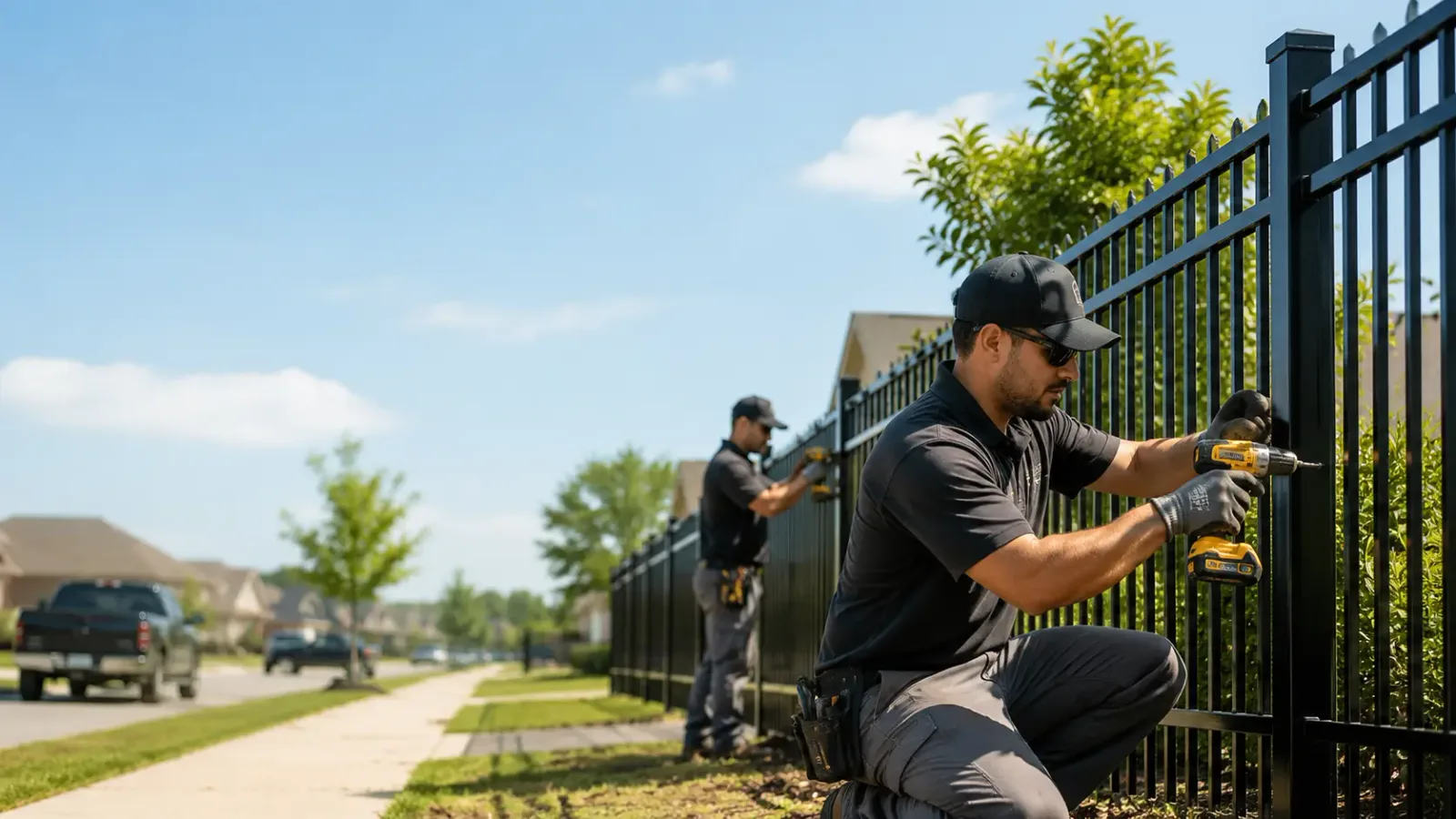 Metal Fence Installation in Melfa, VA